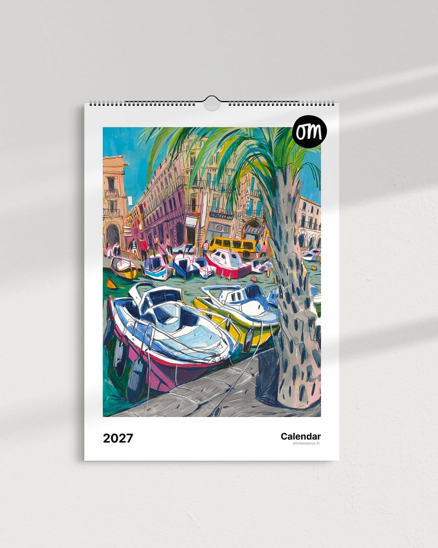 calendrier mural A3